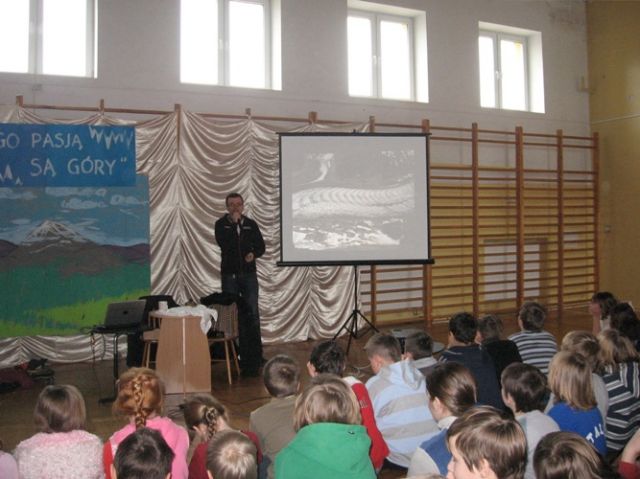 Spotkanie z instruktorem wspinaczki wysokogórskiej Bogusławem Kowalskim