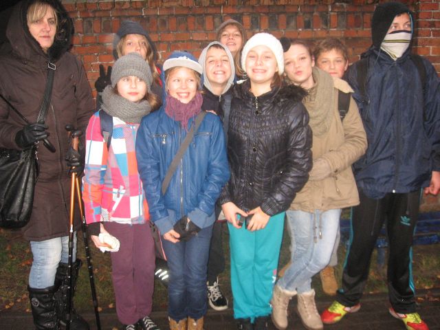 Rajd z latarkami 6 listopada 2013r.