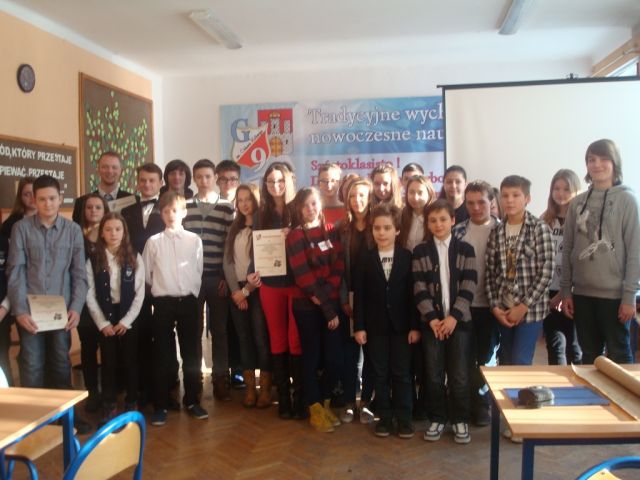 Spotkanie w Gimnazjum Nr 9                                      