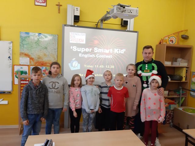 Konkurs z języka angielskiego dla klas 3 