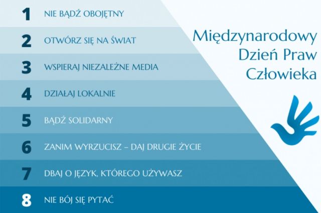 Międzynarodowy Dzień Praw Człowieka- 10 grudnia