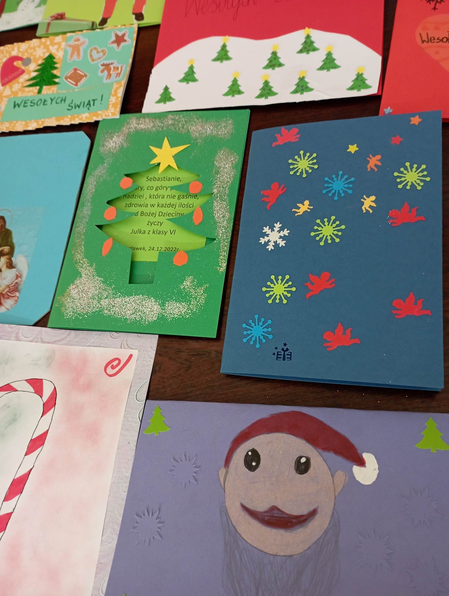 Pocztówki dla podopiecznych Oddziału Paliatywnego przy ul. Wolność  we Włocławku