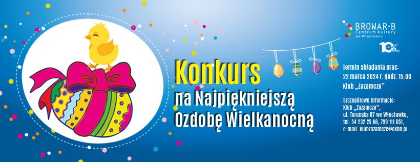 Konkurs na ,,Najpiękniejszą Ozdobę Wielkanocną