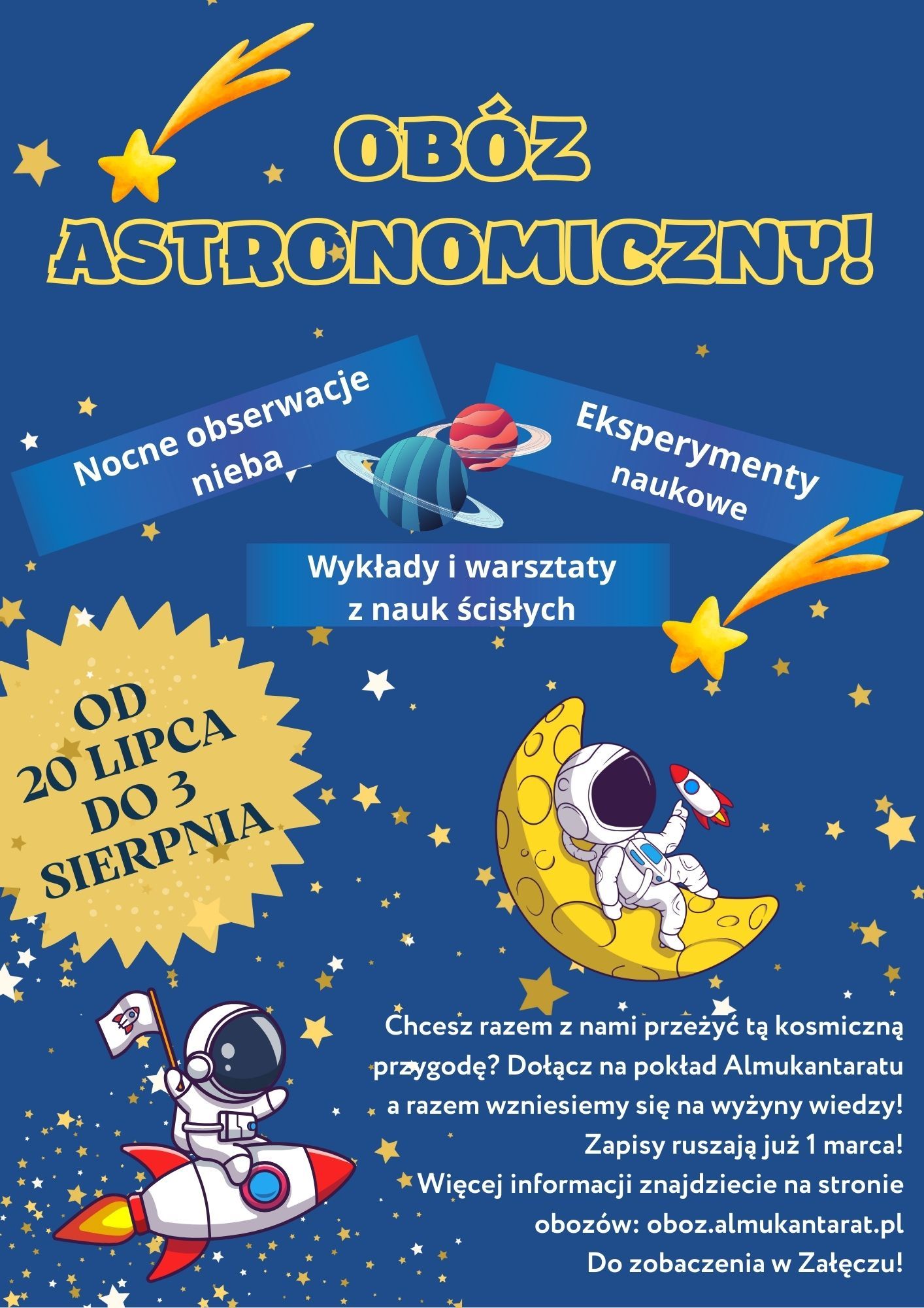 Obóz Astronomiczny!