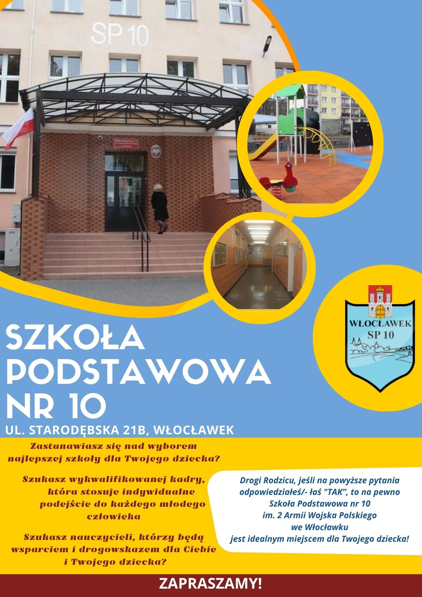 Zapraszamy do SP 10!